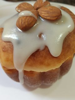Una foto de Pan dulce saludable individual:sin harina y sin azúcar! 🎄🎅🤶🥂