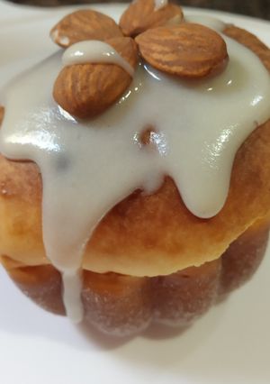 Una foto de Pan dulce saludable individual:sin harina y sin azúcar! 🎄🎅🤶🥂