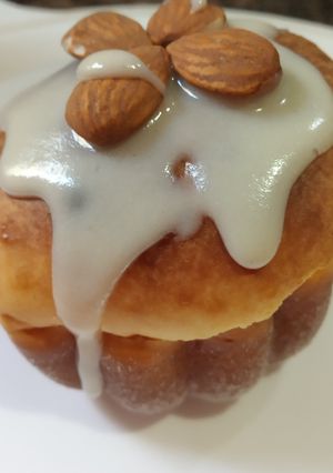 Una foto de Pan dulce saludable individual:sin harina y sin azúcar! 🎄🎅🤶🥂