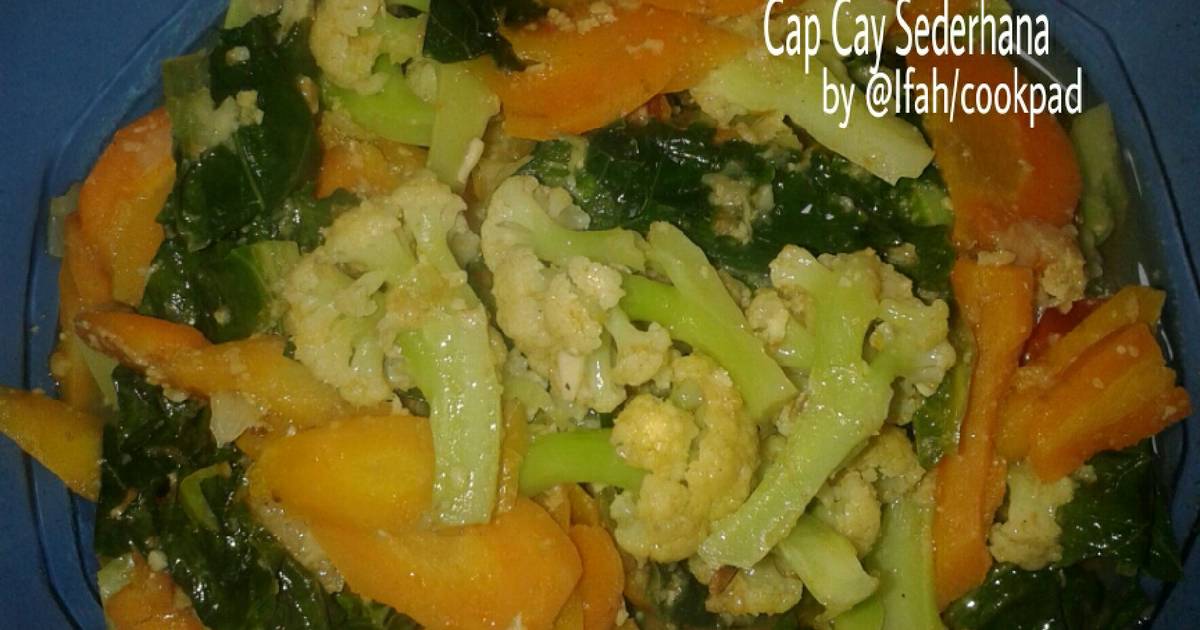 Resep Cap Cay Sederhana Oleh Dish By Ifah Cookpad