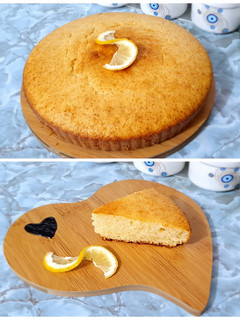 صورة لوصفة كيكة الليمون 🍋