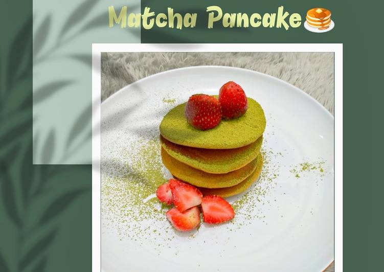 makanan Matcha Pancake🥞 yang Bisa Manjain Lidah