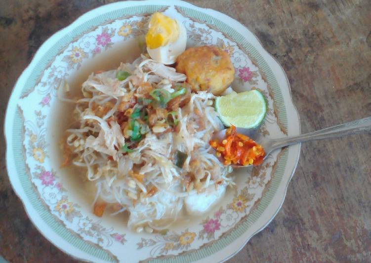 Soto banjar sederhana