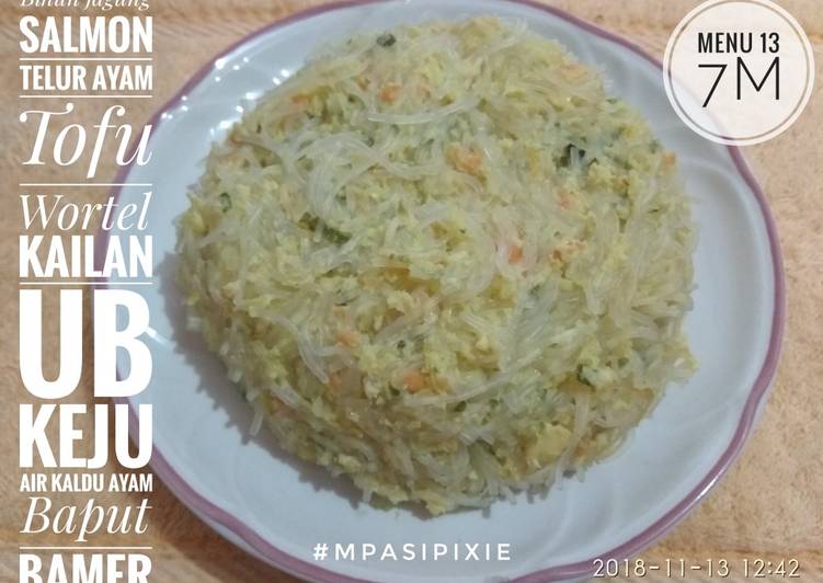 Resep: Mpasi 7m 4⭐|Tim Bihun telor komplit yang Renyah