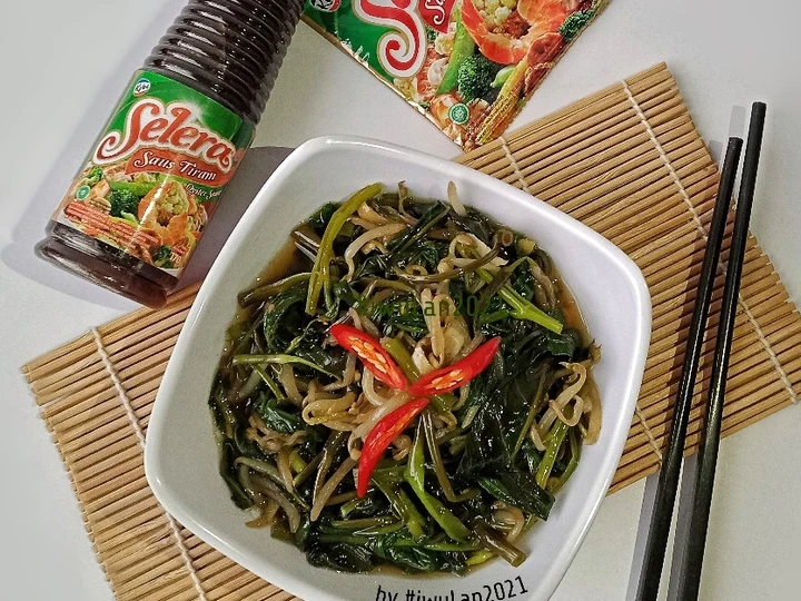Cara Mudah Membuat Resep Tumis Kangkung Taoge Saus Tiram Selera yang Lezat Sekali Anti Ribet, Lezat Sekali