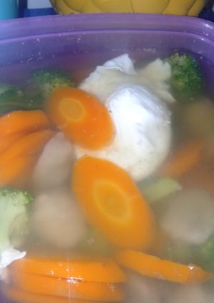 Foto resep Sup telor bakso