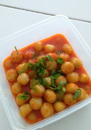 Foto resep Seblak cilok pedas