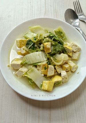 Foto resep Tumis Tahu dan Sawi