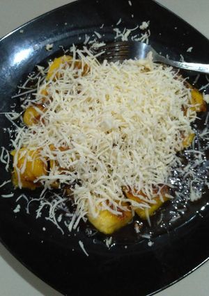 Foto resep Pisang bakar coklat keju...