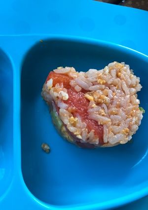 รูปของ ข้าวผัดมะเขือเทศ (อาหารเด็ก)