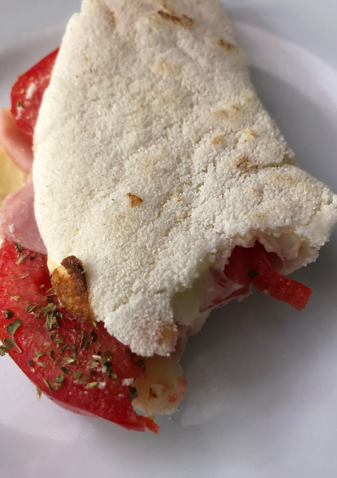 Una foto de Tapioca sabor pizza