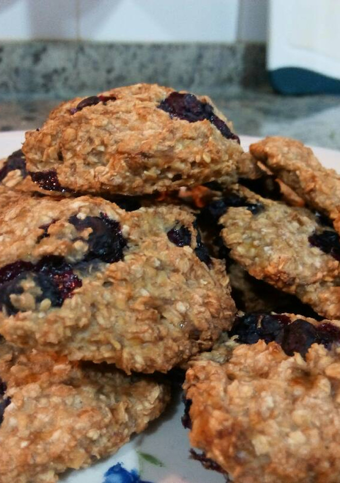 Una foto de Galletas de avena veganas sin huevo, sin leche, sin harinas