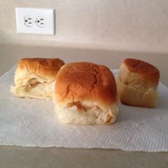 A picture of Peanut butter & banana sliders.