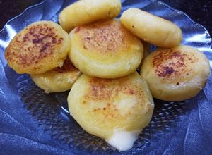 Foto resep Potato Cheese Pancake Korean (Hotteok)