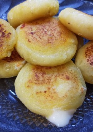 Foto resep Potato Cheese Pancake Korean (Hotteok)