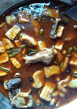 Foto resep Semur ayam tahu