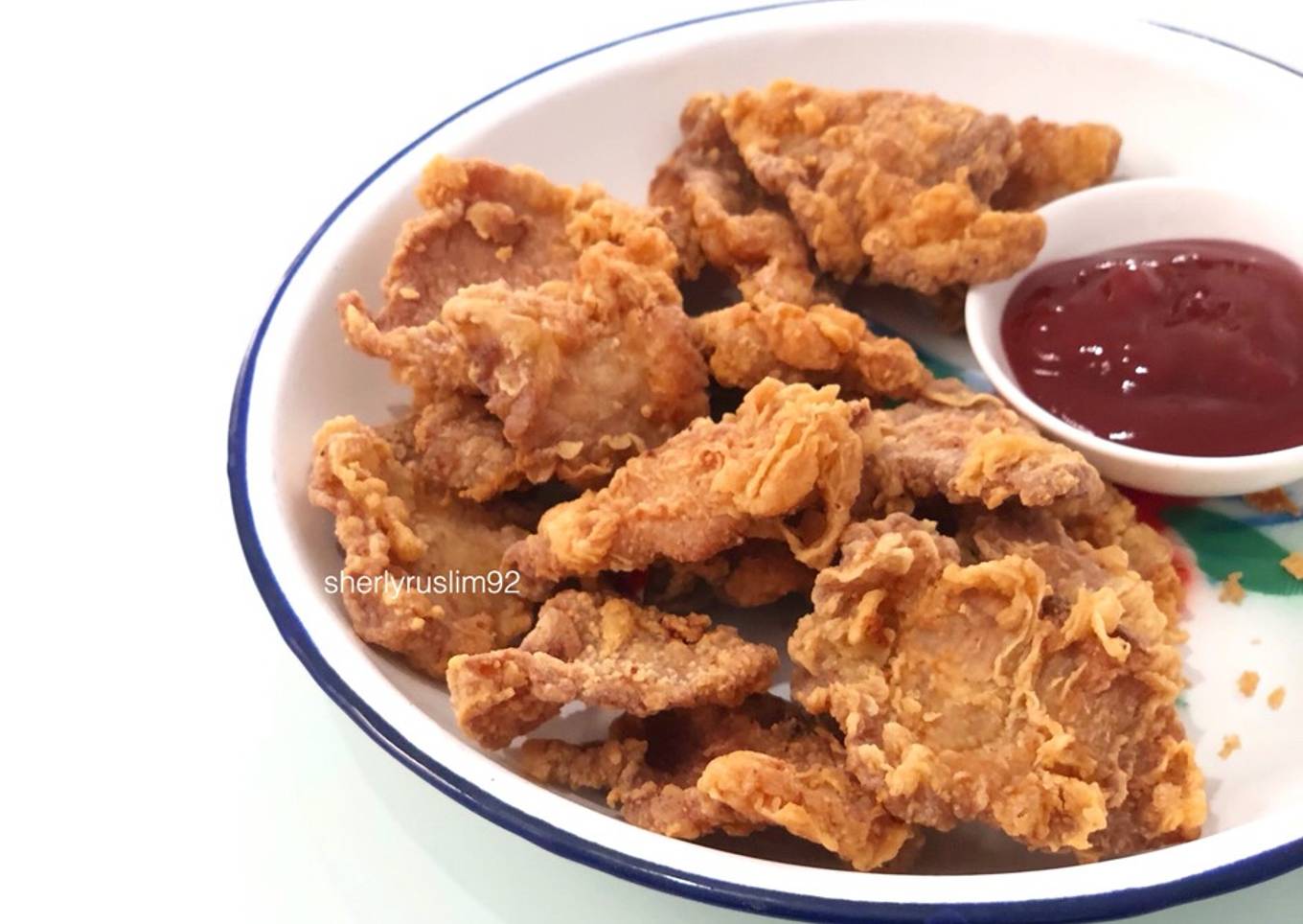 Babi Crispy Goreng Tepung / Daging Goreng Tepung