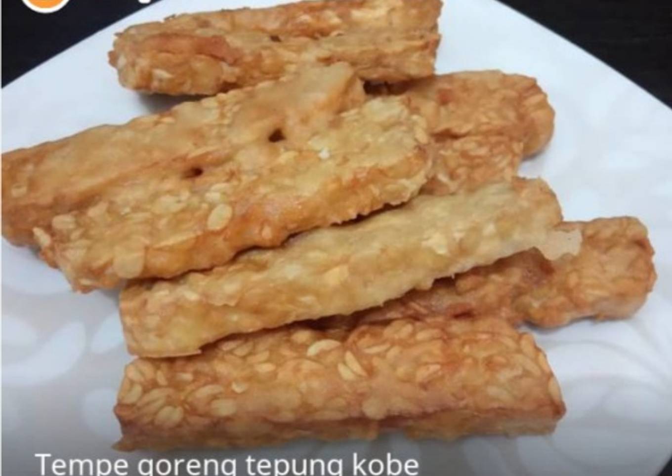 Tempe goreng tepung kobe