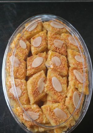 Foto resep (332) Almond Cheese / Almond Kaastangel