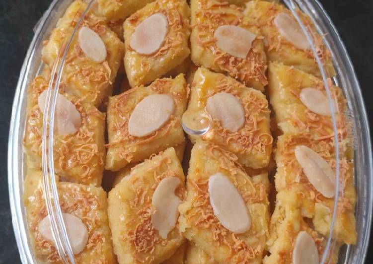 Resep Unik (332) Almond Cheese / Almond Kaastangel Ala Restoran
