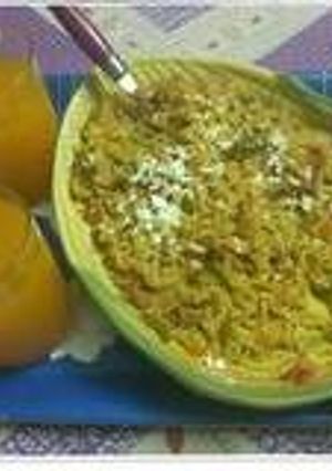 A picture of Cheese Maggi with peri.peri masala.