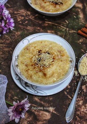 عکسی از دستور حلیم خونگی