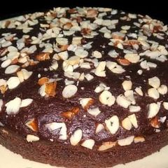 A picture of Eggless Chocolate Cake.