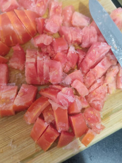A picture of How to use frozen tomatoes?.