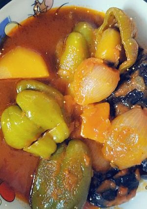 صورة لوصفة محشي باذنجان 😋👌