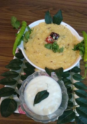 A picture of Sama ki khichdi (Moriya).