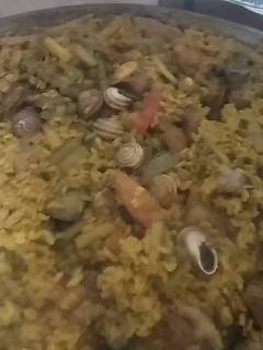 Una foto de Arroz a la lumbre