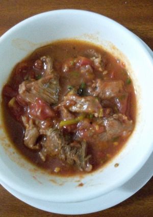 A picture of Beef stew.