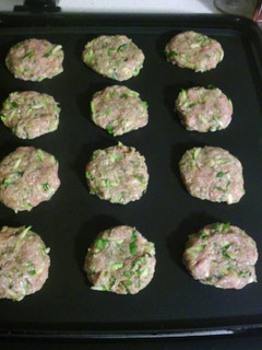 A picture of Turkey Zucchini Sliders with Avocado Lime Yogurt.