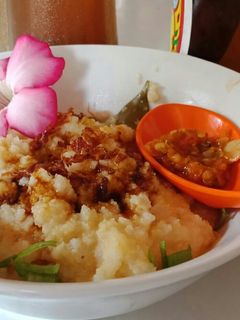 Foto resep Bubur Nasi Jagung Cumi