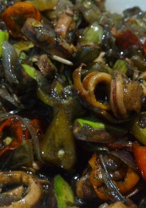 Foto resep Cumi Asin Pete