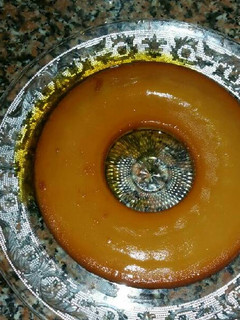 Una foto de Flan de galletas