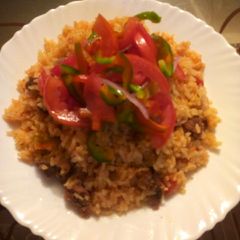 A picture of Pilau #coastaldish.