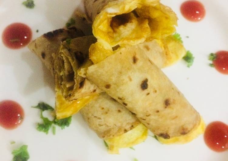 Steps to Make Favorite Veggie egg roll