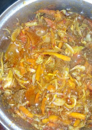 A picture of Vegetable Minced Meat Sauce.