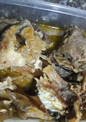A picture of Stockfish and beef.
