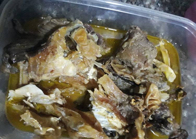 Recipe of Super Quick Homemade Stockfish and beef