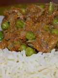 Zanahorias con guisantes (Yazar mal bazalia)