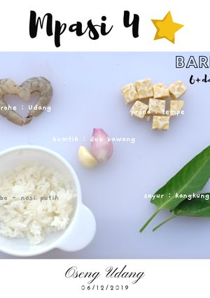 Foto resep MPASI 6+ BUBUR UDANG