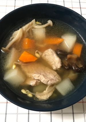 萬用鍋 肉骨茶 的食譜成品照片