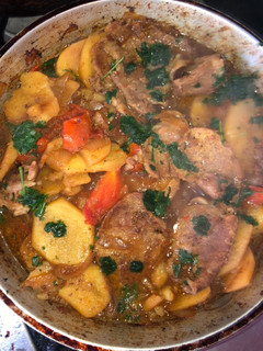 Una foto de Bifes a la criolla
