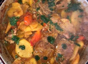 Una foto de Bifes a la criolla