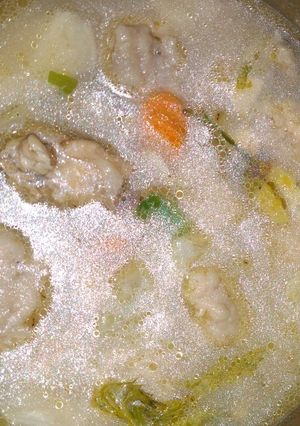 Foto resep Kuah sop isi pentol bakso
