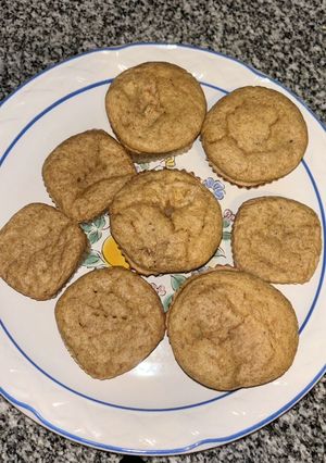 Una foto de Muffins integrales de banana 🍌