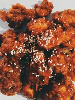 Foto resep Yangyeom Ttongdak / Ayam Goreng ala Korea / Korean Fried Chicken