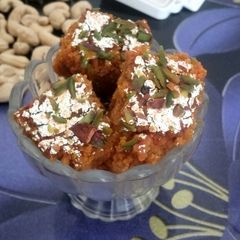 A picture of Besan(gram flour) ki barfi.